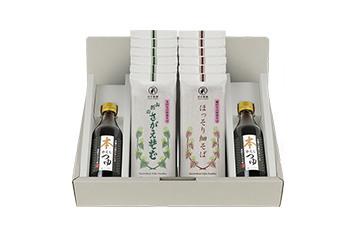 蕎麦とつゆのセットの写真